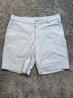Lululemon Commission Shorts Classic 9" Warpstreme Fabric Mens Size 34 MSRP $88