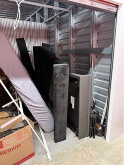2 king Matress sofa bookshelf and house items all $200