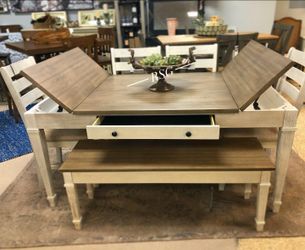 Awesome Skempton Dining Table and Chairs storage For further information please text me...
- Pick up Available
- Fast Delivery Available
- Online Shop