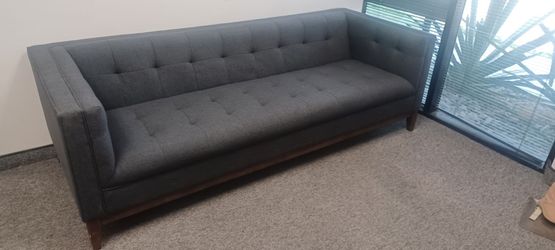 Office couch gray