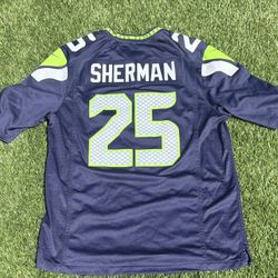 Richard Sherman Seahawks NFL Jersey Adult Large