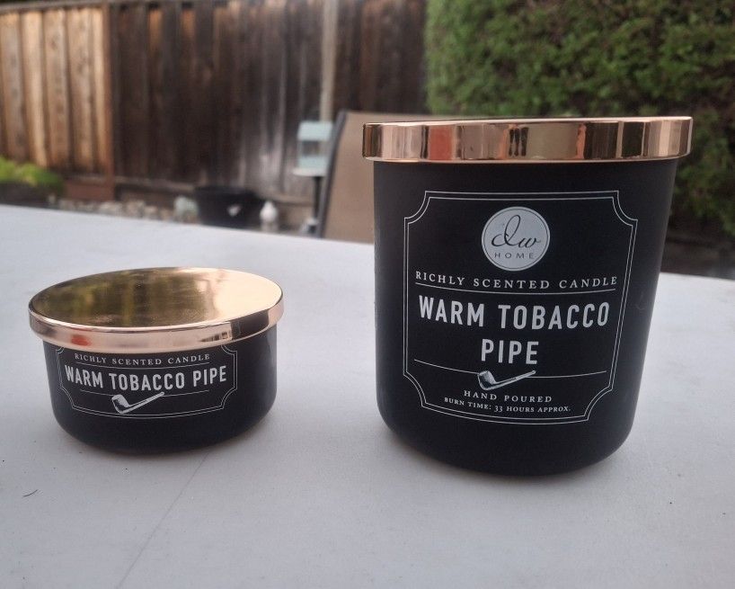 Warm Tobacco Pipe Candle