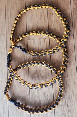 Padres baseball paracord necklace