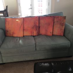 4 Wall Picture From Rooms To Go Regular Price For Two Is$185 I am selling for $120 for 4 Peaces