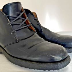 Tod's Men's Chukka Desert Ankle Lace Up Leather Boots Black Size UK 9.5