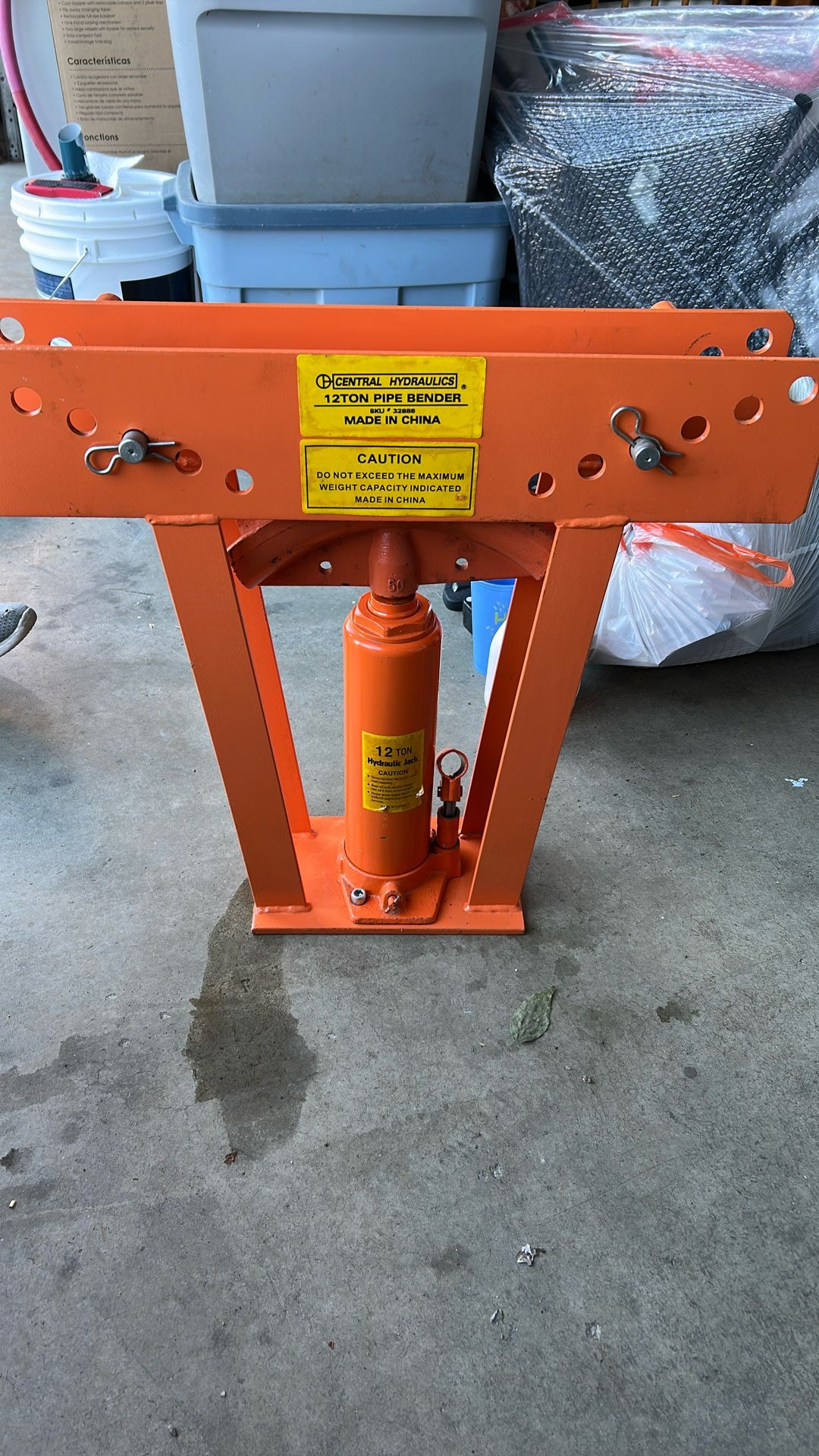 12 Ton Pipe Bender
