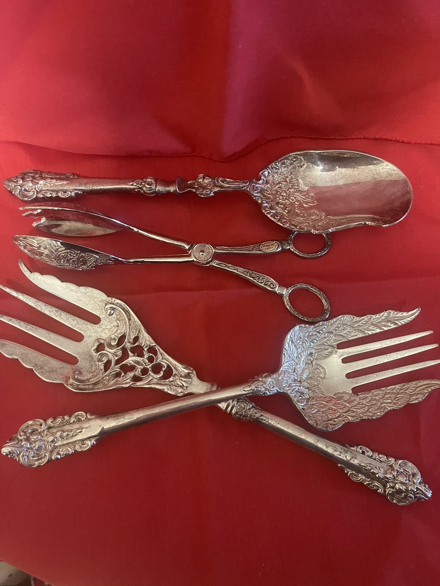 Silver Plate Serving Pieces