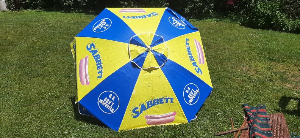 Sabrett Umbrella NEW IN BOX $50