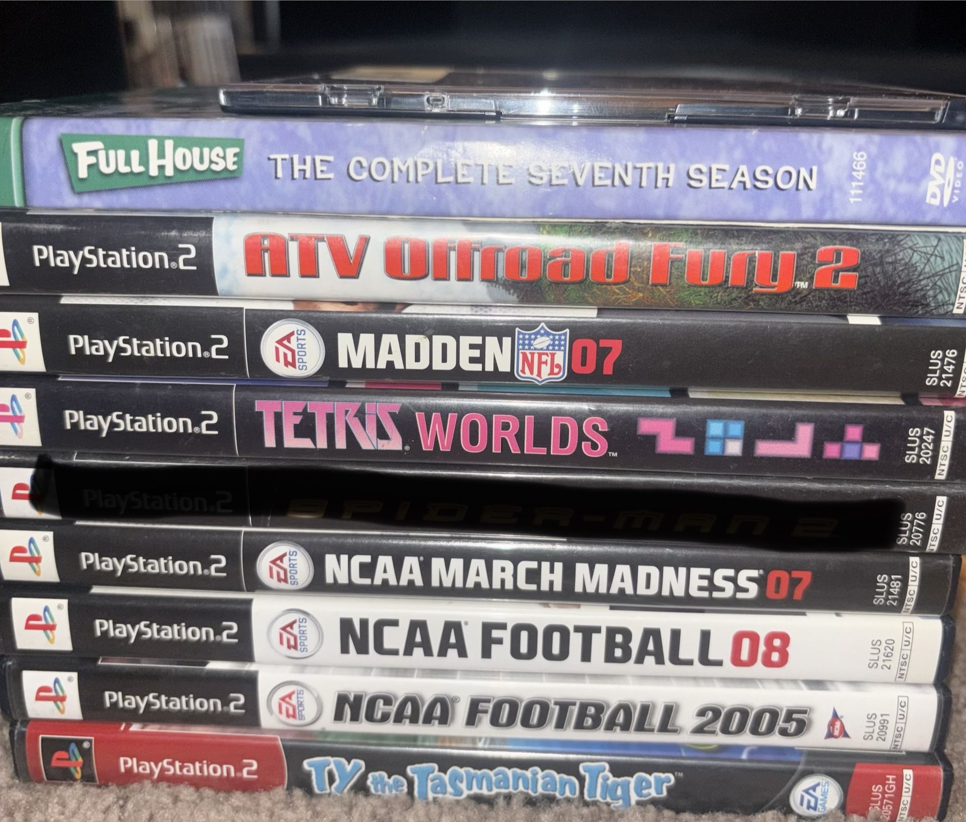 PlayStation 2 Games ($10 For Entire Stack)