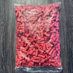 NEW ELECTRICAL WIRE NUTS / RED WIRE CONNECTOR BAG 500ct  