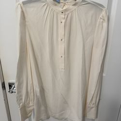 Prada 100% Silk Blouse 