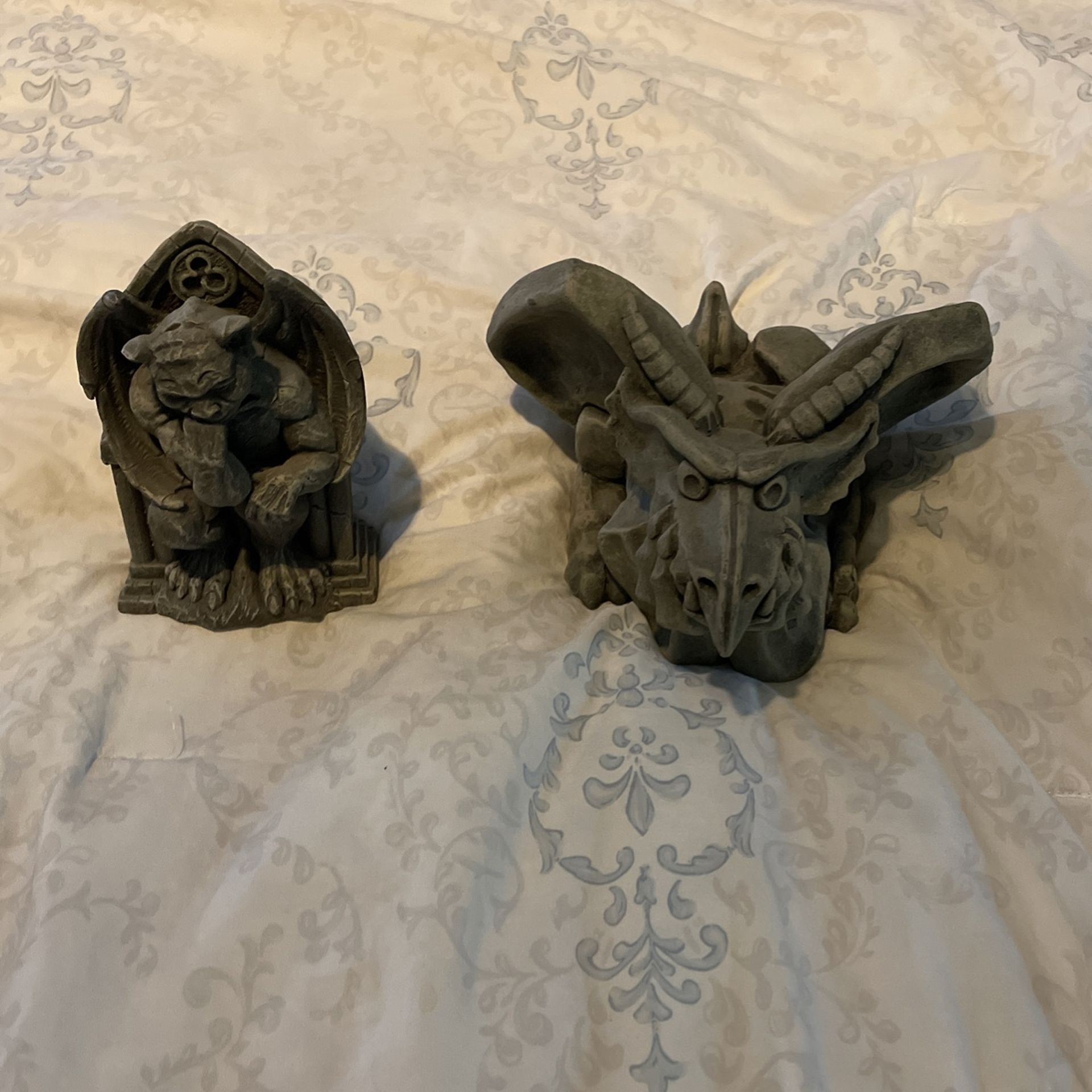 Gargoyle Bookends Or Decoration