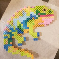 Chameleon Perler Beads