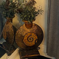 Rustic Flower Pot Vase 