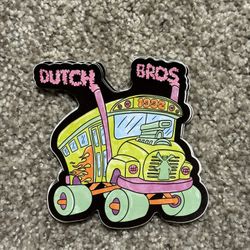 Dutch Bros “School Bus” Sticker