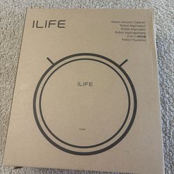 ILIFE V2 Robot Vacuum Cleaner, Tangle-Free Suction, 120 Mins Runtime, Slim, Self-Charging