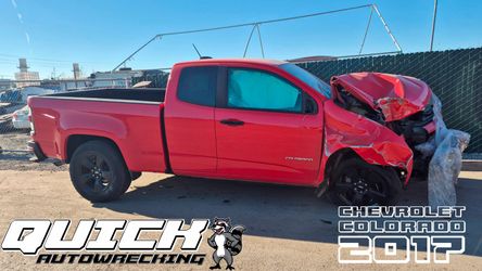 CHEVROLET COLORADO 2017 - ONLY PARTS 