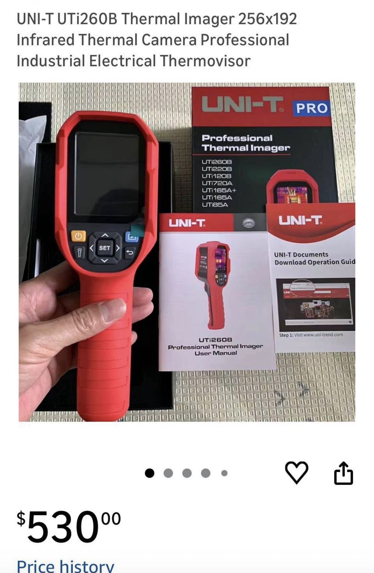 Thermal imager industrial electrical