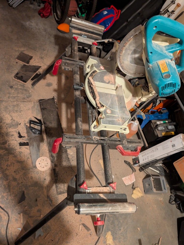 Miter Saw And Stand 
