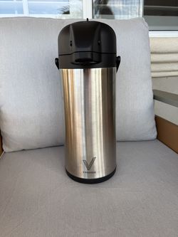 Stainless Steel Coffee Airpot Dispenser – Like New (2 Available)