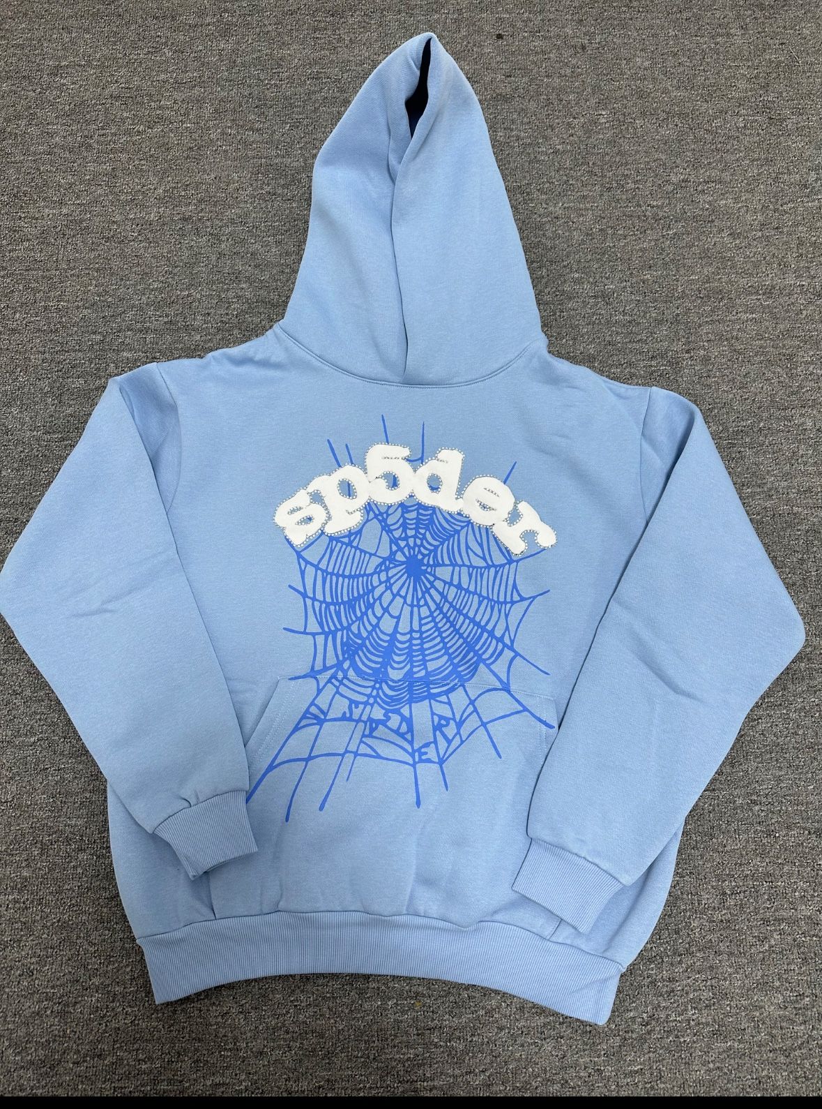 Spider hoodie Sky blue