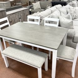 New Table / 4 Chairs / Bench 🔥🔥 SPECIAL 