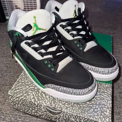 Air Jordan Retro 3 Pine Green Size 9.5!!!! cash Only And Pick Up Only
