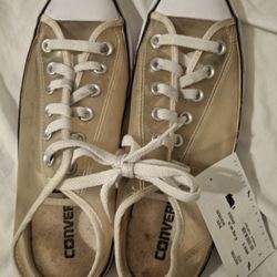 Men's Size 8 Women's Size 9.5 Converse Clear Low Top Sneakers