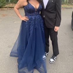 Blue Prom Dress 