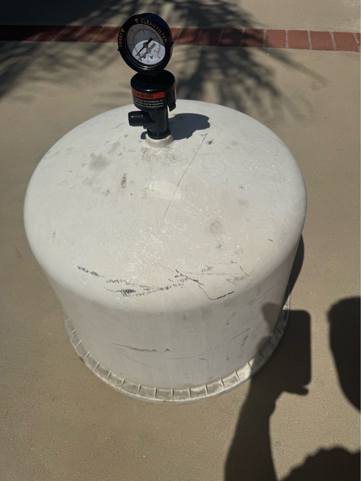 Pentair 4000 series pool spa filter top lid