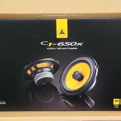 JL Audio C1 Car Speakers Set 6.5" 2-Way Coaxial Speaker System 225 Watts C1-650X 🚨 Payment Options Available 🚨 No Credit Needed 🚨 