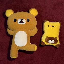 Rilakkuma Original 21.5” Japan San X Bear Plush Large Toy Set NEW