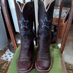Lucchese Dallas Cowboy Boots, Embroidered 