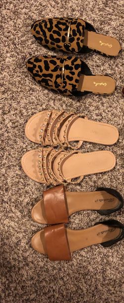 Flats/sandals size 8 $12
