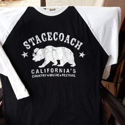 StageCoach festival shirt,  Ladies, medium, long sleeve shirt.