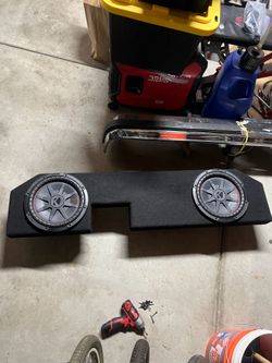 Kicker comp rt 12 inch Shallow sub
