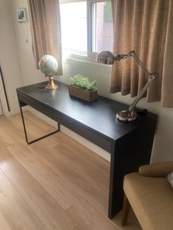 Home office desk - black