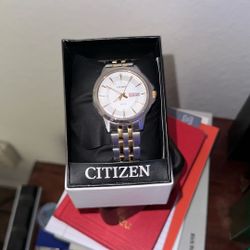 Citizens Quartz Men’s Two Tone 