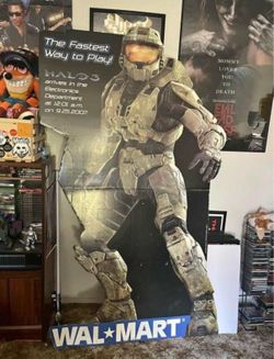 Rare halo 3 standee