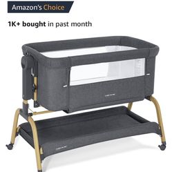 99$ Rocking Baby Bassinet With Wheels 