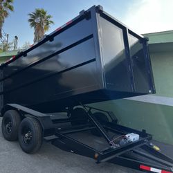 Smooth Finish Dump Trailer
