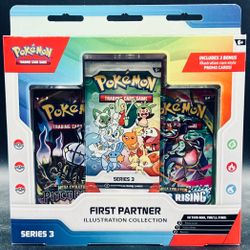 Series 3 First Partner Illustration Collection Pokemon