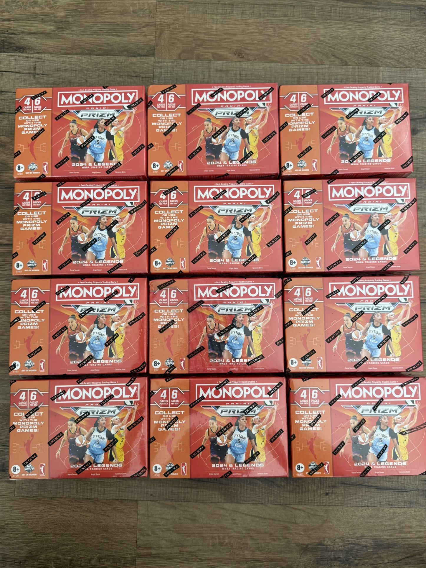 2024 WNBA Monopoly Blaster boxes (12)