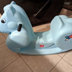 Step 2 Blue Rocking Horse