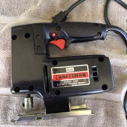 Sears Craftsman Sabre Saw 5/8 Inch Variable Speed No Blades Great Used Condition Runs Perfectly 