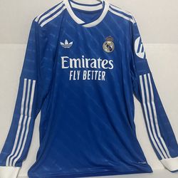 Real Madrid NEW AUTHENTIC 25/26 Size XL Mens Long Sleeve