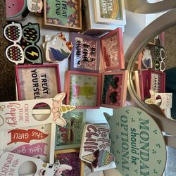 Girls Little Signs Room Decor 