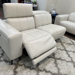 Leather Recliner Sofa from Living Spaces