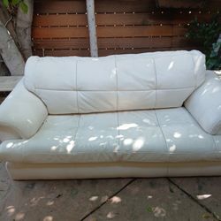 Leather Really Nice Condition Sofa Free 