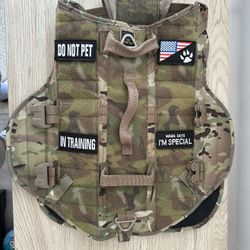 Petac Gear Tactical Dog Harness LARGE